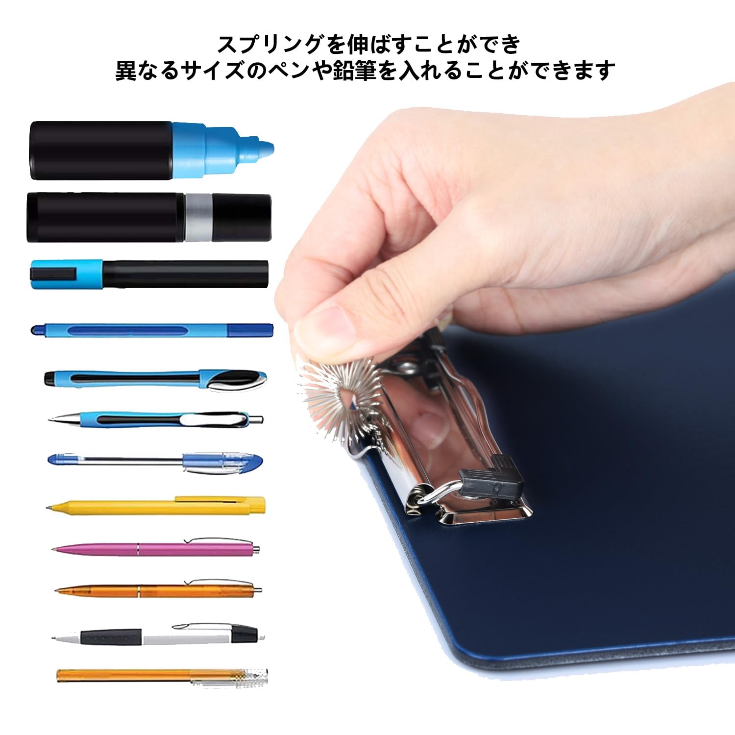 Amazon | DoocliB バインダー a4 クリップボード ペンホルダー